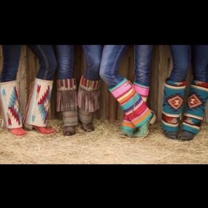 BR Serape Boot Rug-New With Tags